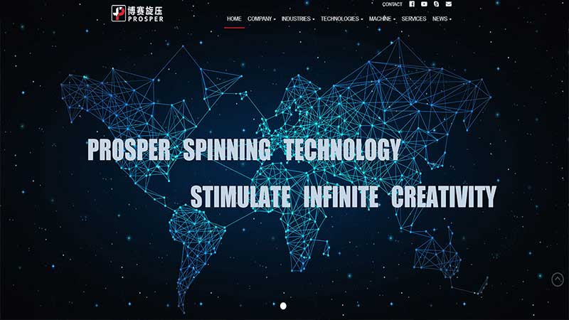 B2B獨(dú)立站：精密加工機(jī)械設(shè)備 - HTML5自適應(yīng)海外營